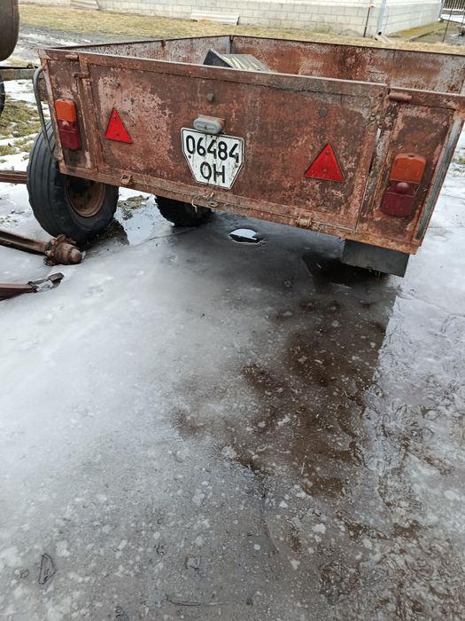 Продам прицеп для мини трактора