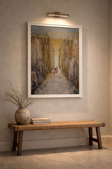 Quadro pintado a Mão 50x70 sem moldura!