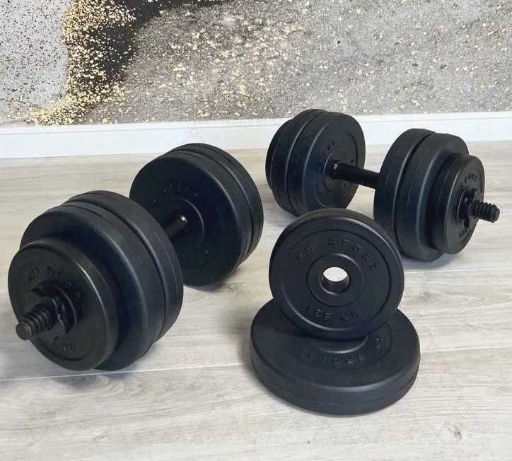 Гантели разборные / Гантелі розбірні ,8,11,16,18,21,26кг- з покриттям