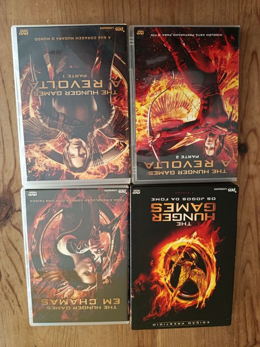 Joga da fome coleção dvd