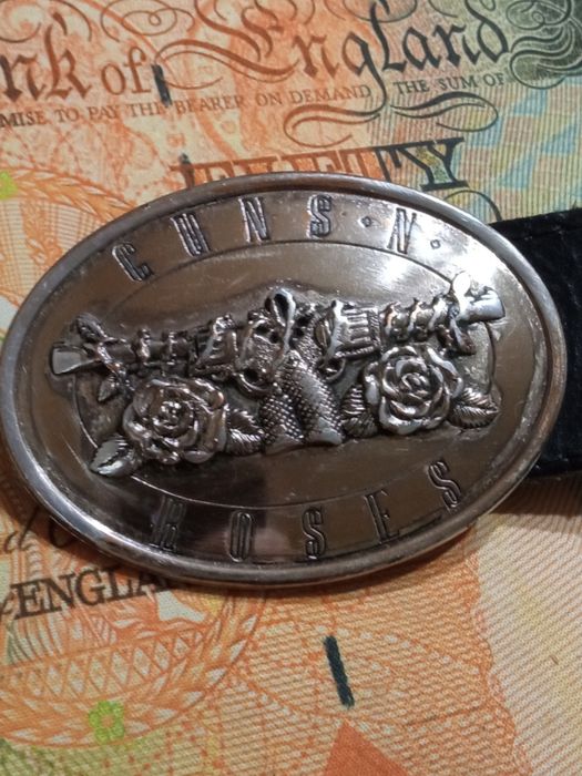 Пряжка на ремені Guns n Roses, в хорошем состоянии