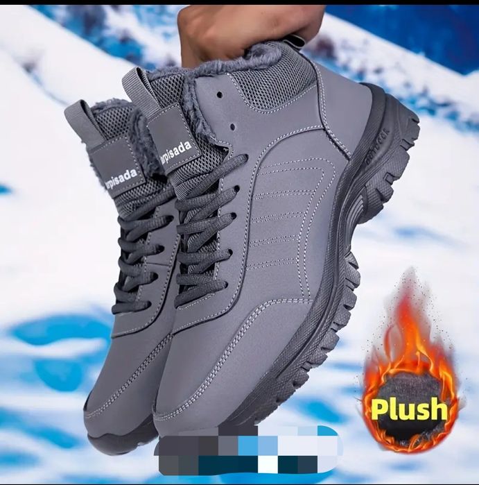 Męskie,zimowe buty outdoor ,antypoślizgowe