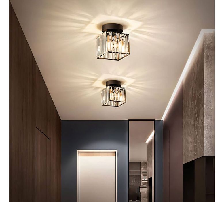 Kryształowa Lampa Sufitowa Nowoczesna