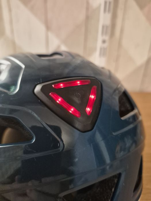 Шолом ABUS Hyban 2.0 (синій, жовтий) оригінал велосипедний
