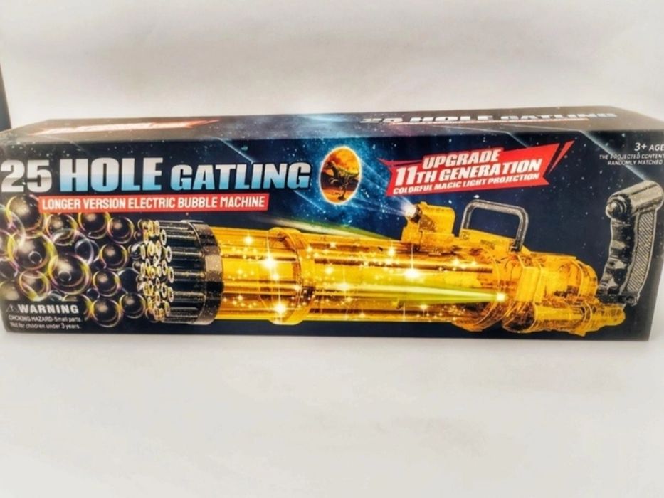 Продам генератор мыльных пузырей 25 отворів Gatling BUBB