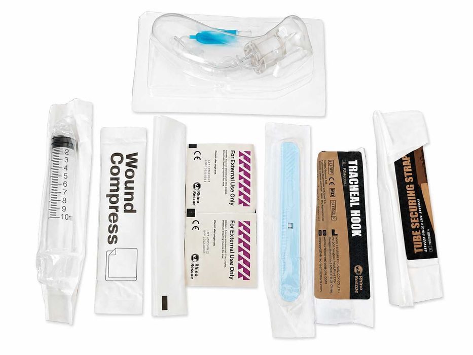 Zestaw do konikotomii Rhino Rescue Cricothyroidotomy Kit All-in-One