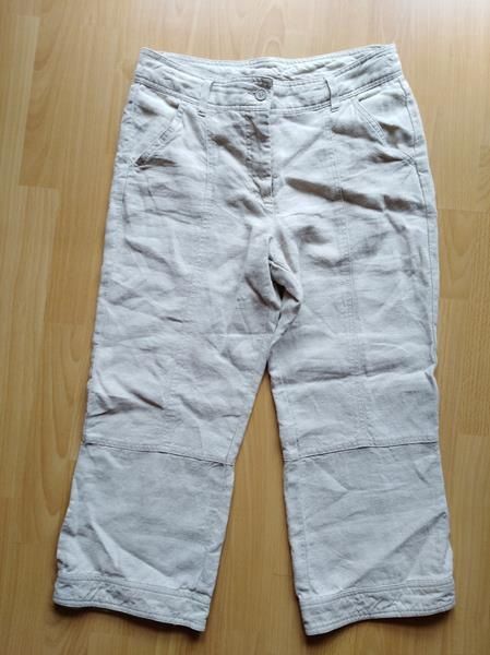 KAPPAHL Spodnie trekkingowe 3/4 rozmiar 40 / M + 100% LEN