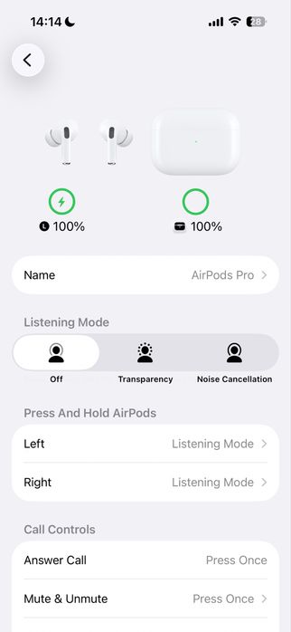 AirPods Pro 1° geração com MagSafe Charging Case e Lightning - só fone esquerdo