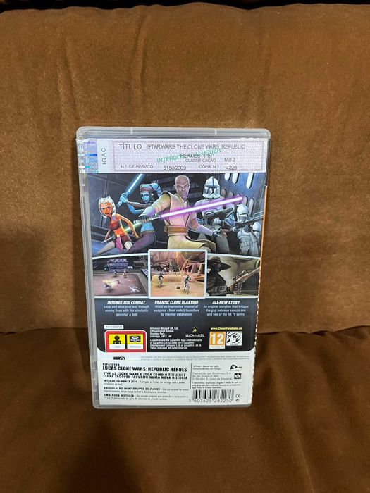 Jogo PSP Star Wars The Clone Wars Republic Heroes