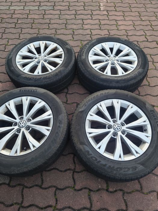 Orginalne WV Tiguan alufelgi 17 cali