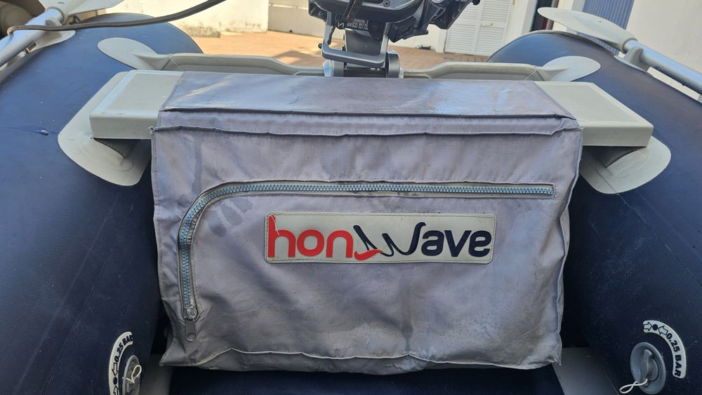 Barco honda wave 2.5m 5hp