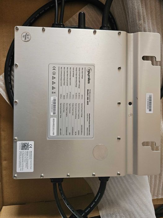 2 Hoymiles HM-800 Solar Microinverters64284465157507121