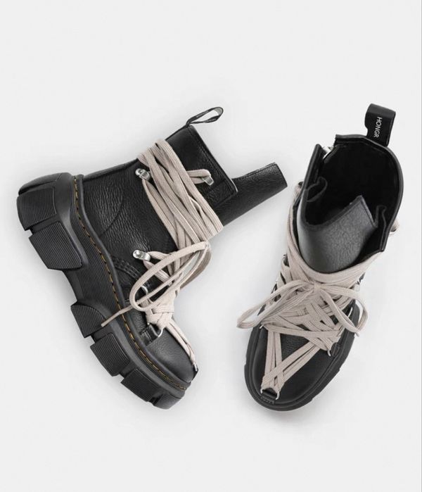 Dr. Martens x Rick Owens 1460 DMXL Megalace Boot: 3 500 грн