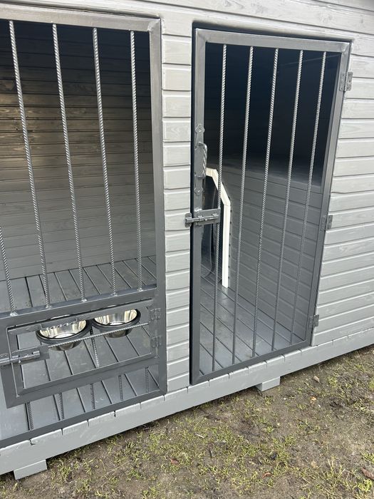 Вольєр для собаки величезний волєр волʼєр буда собаці собакам