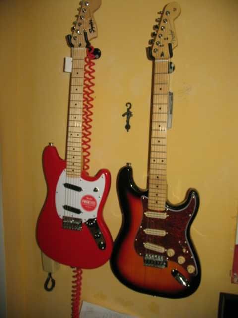 Gitara elektryczna by Fender Mustang Sq. nowa po regulacji