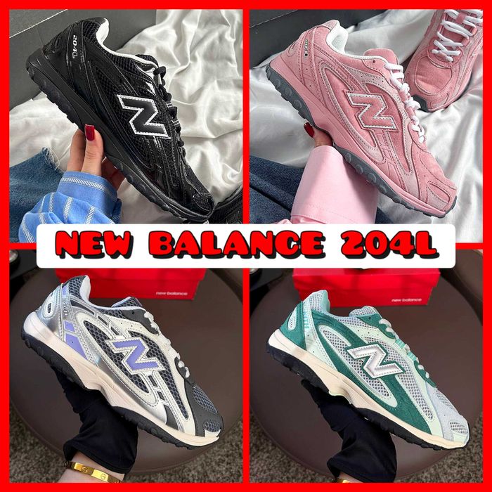 ‼️Новинка на літо Кросівки New Balance 204L у різних кольорах | Розміри 36 - 45 | Дихаюча сітка‼️