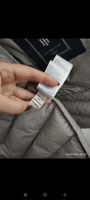 Kurtka płaszcz puchowy Tommy Hilfiger