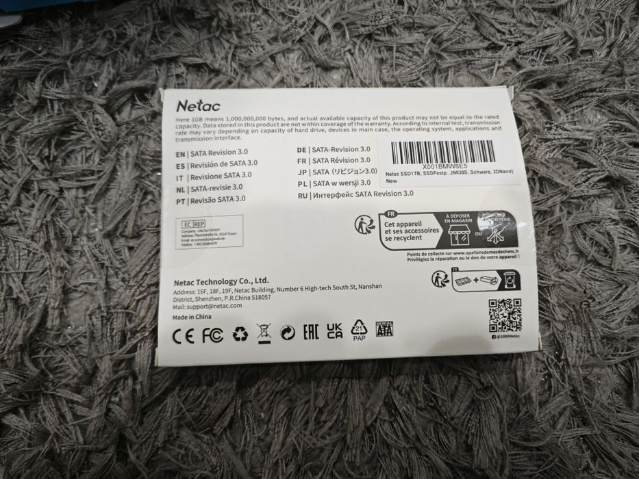 NAS servidor disco SSD 2.5 (armazenamento privado sem mensalidades)