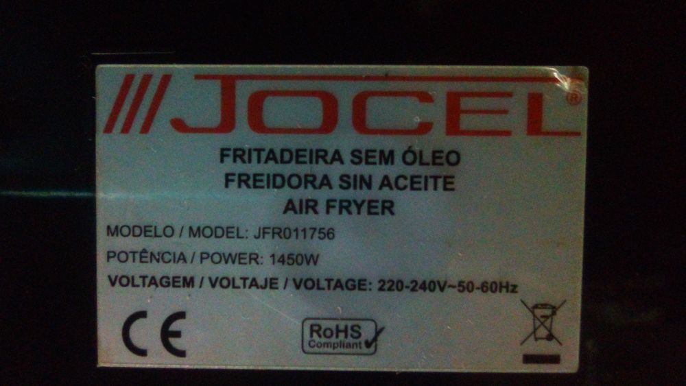 Fritadeira a Vapor (Sem Óleo) - Jocel