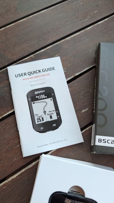 GPS ciclismo estrada BTT gravel IGPsport bsc200