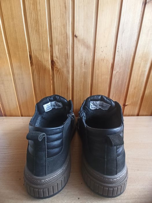 Черевики, чоботи чоловічі нубук хутро зима