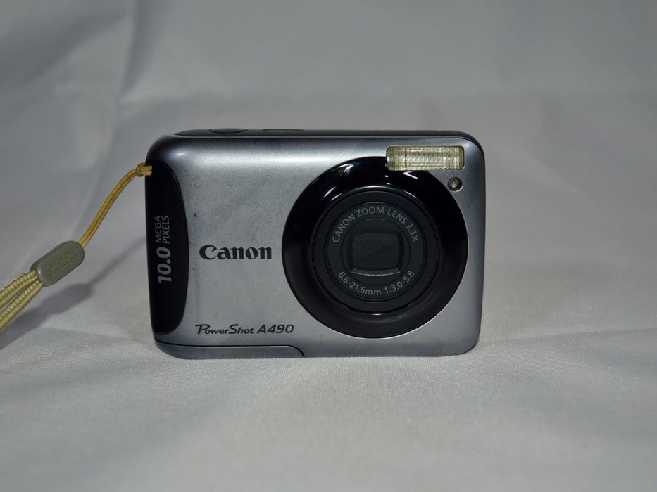 Canon PowerShot A490 10МП 3.3x компактный CCD цифровий Sony фотоапарат