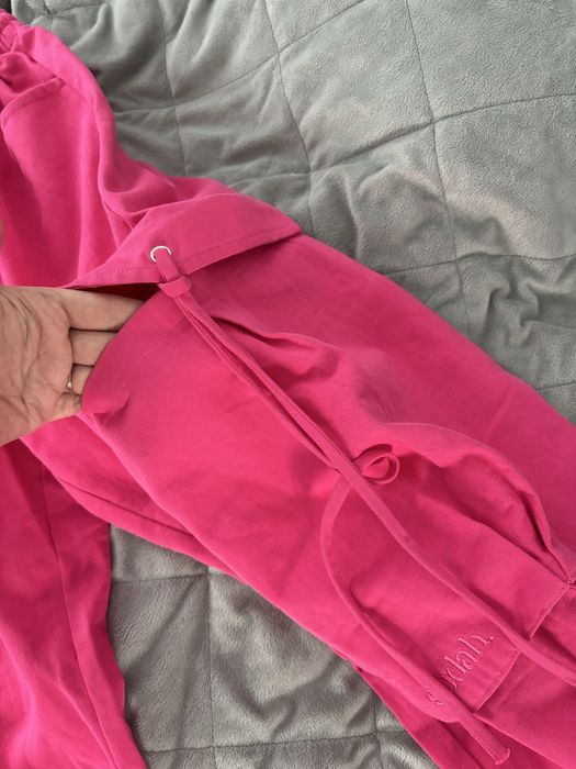 Штани Карго яскраво рожевого кольору