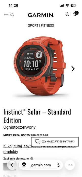 Garmin Instinct Solar + Fitbit Inspire 2