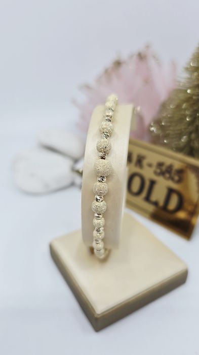 Złota bransoletka próba 585 14k