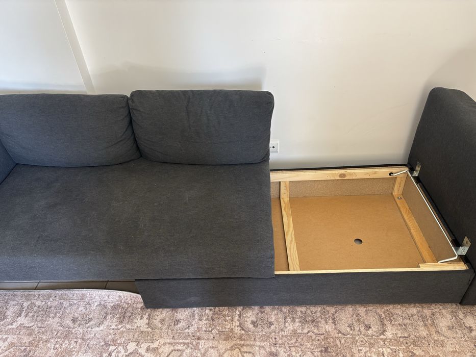 Sofá cama IKEA 2 lugares com arrumação