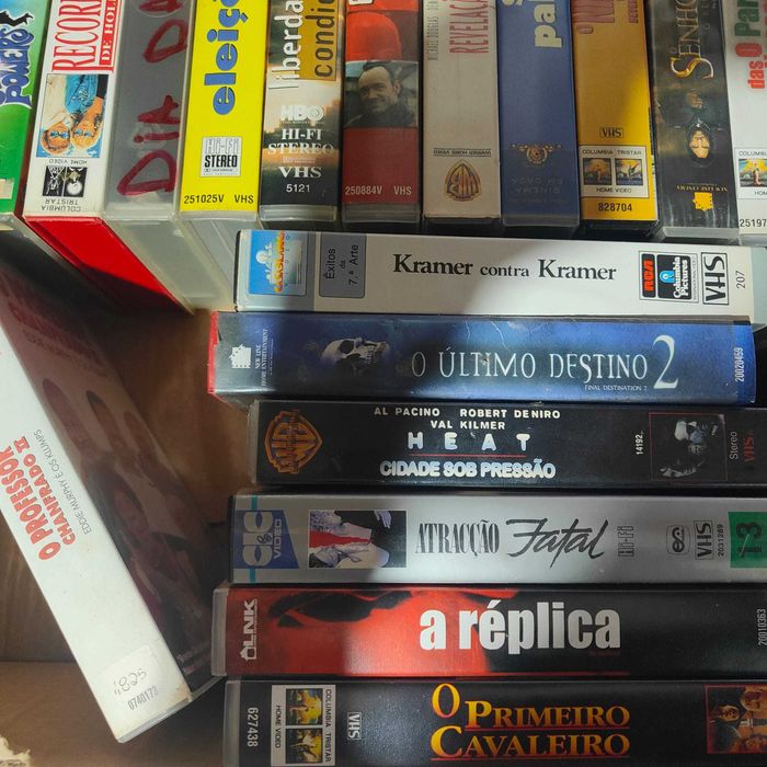 Lote Vhs 11 - Ver lista Abaixo - PROMOÇÂO 1 €