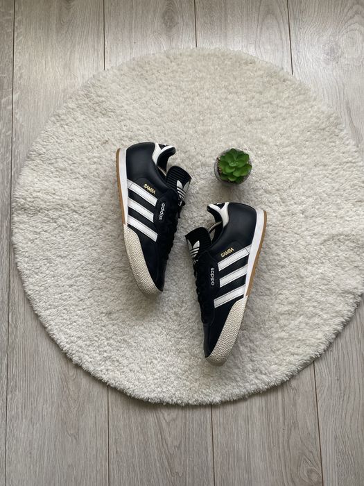 Мужские Кожаные Кроссовки Adidas Samba 43р(27.5см)