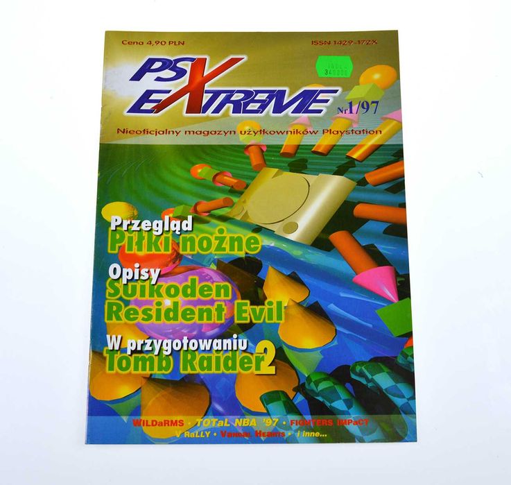 PSX Extreme - 1/97 - pierwszy numer z 1997, nieczytany oryginał