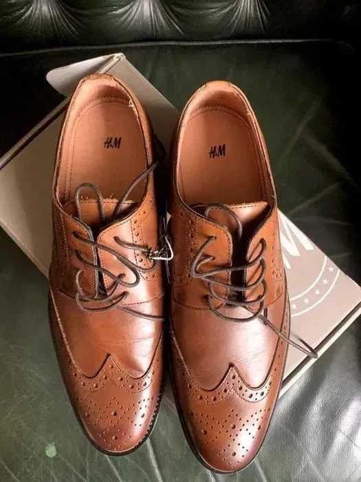 Чоловічі шкіряні туфлі H&M 43 розмір (Замовлені зі США)