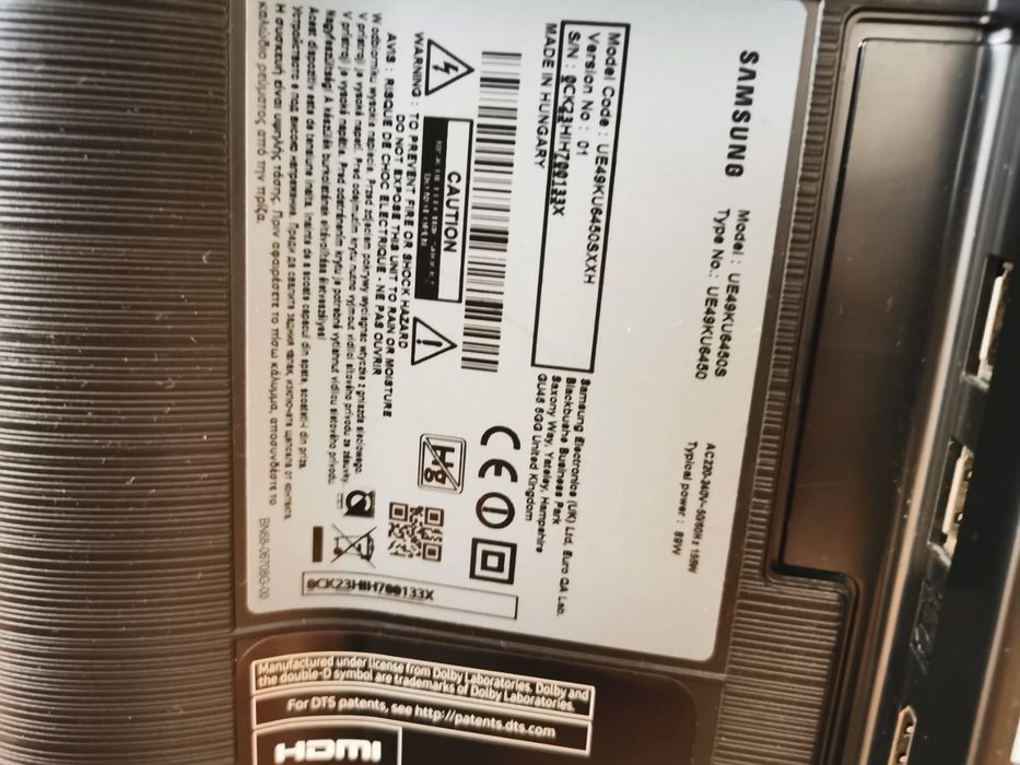 Samsung tv sprzedam
