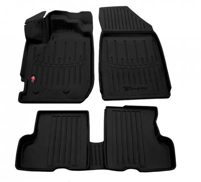 3Д резинові коврики для Рено\ RENAULT Logan\ Scenic\ Megane\ Duster