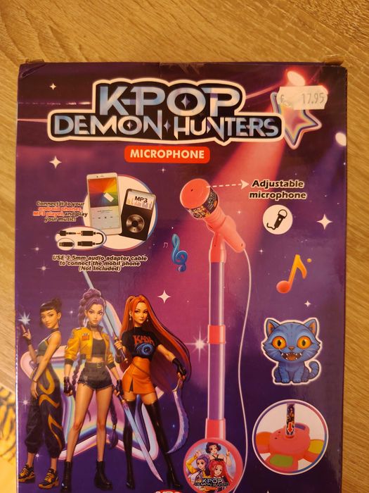 Microfone das guerreiras do K-pop