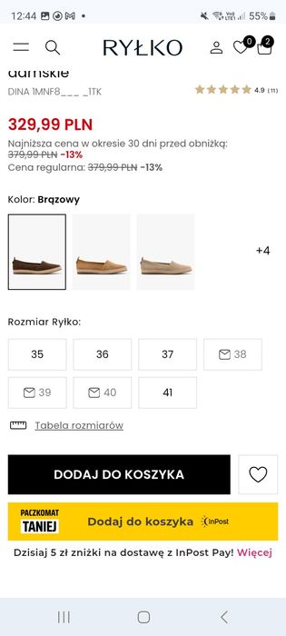 Espadryle welurowe Ryłko Relax r. 39 Nowe