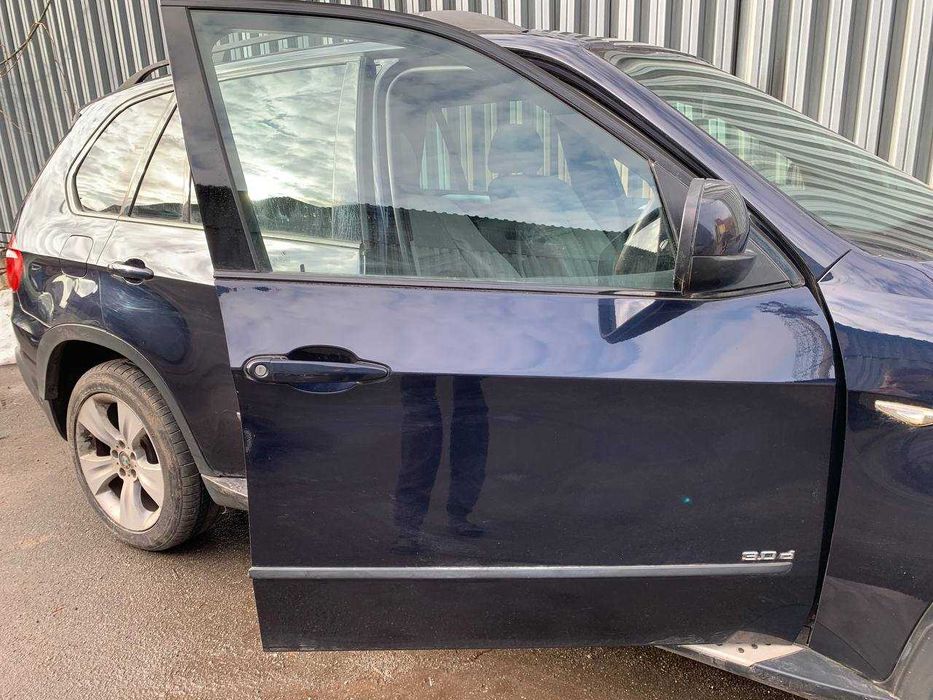 Двері BMW X5 E70 Передні, Задні двери БМВ Х5 Е70 Колір Чорний та Синій