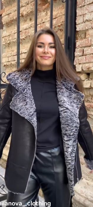 Дублянка з еко-шкіри (нова)56-58р.