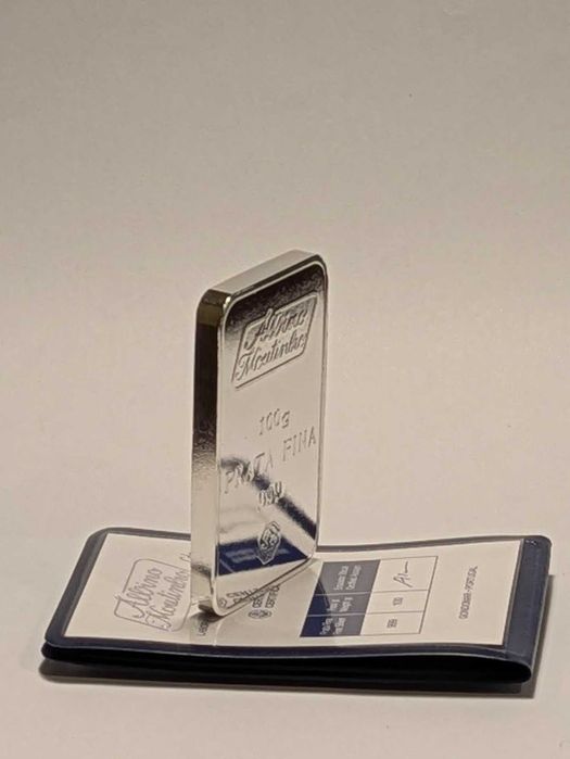 100 gramas - Prata 999 - com certificado