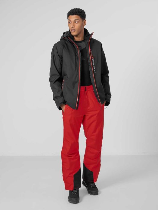 Kurtka narciarska męska 4F kumn003 roz.L Niebieski i Czarny