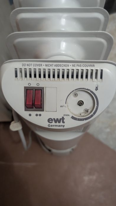 Масляный обогреватель ewt Germany 1000/1500/2500w, рабочий 11 ребер