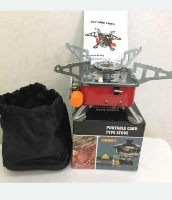 Газовая горелка примус мини печка походная под баллончики 150 грн