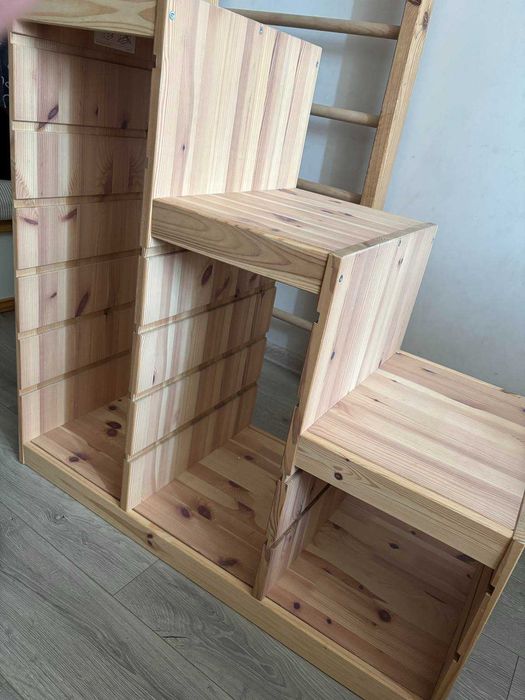 Дерев’яний стелаж для іграшок - IKEA TROFAST ТРУФАСТ