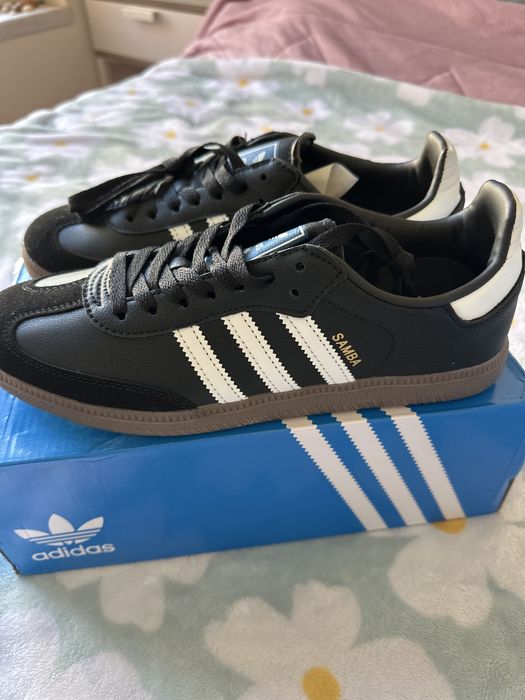 Adidas Samba Pretos. Novos na caixa. Tamanho 43