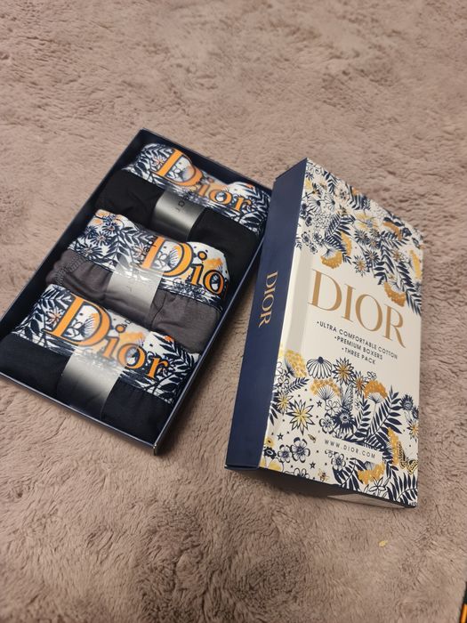 Bokserki dior 3pak M L XL