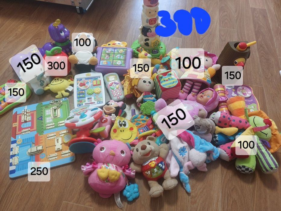 Розвиваючі інтерактивні музичні іграшки vtech Fisher-Price leapfrog