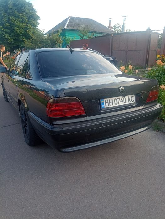 BMW E38 740 газ бензин