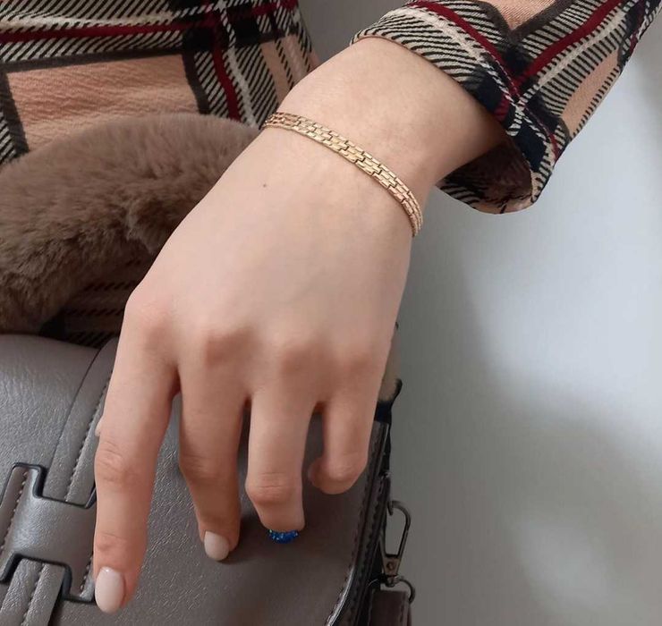 Zlota bransoletka próba 585